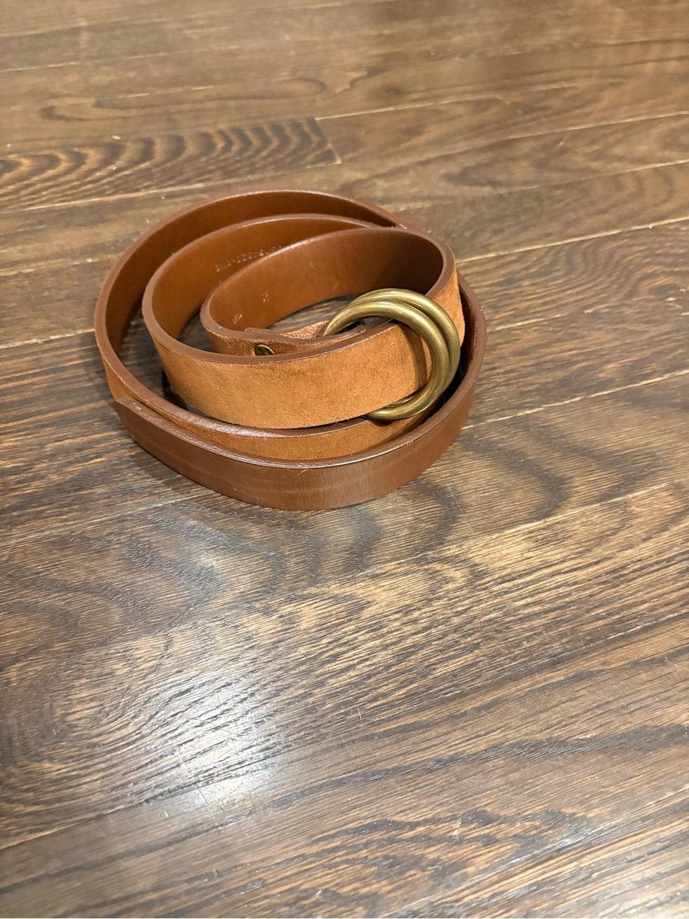 BUNDLE OF TWO Men’s XL suede & leather belts
